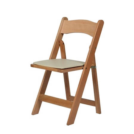 AMERICAN CLASSIC A-101-NA Wood Folding Chair Natural A-101-NA-WEB1